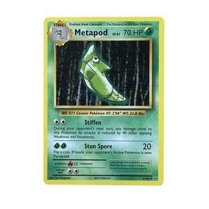 Metapod 4/108 Common Pokemon Card‎ XY Evolutions TCG MP/LP